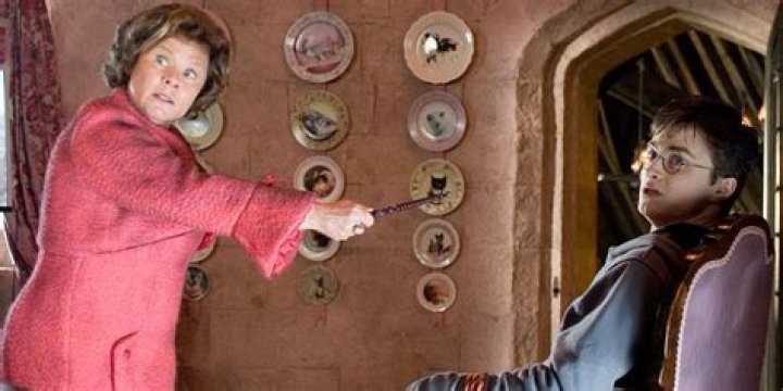 Why does Umbridge make Harry write?